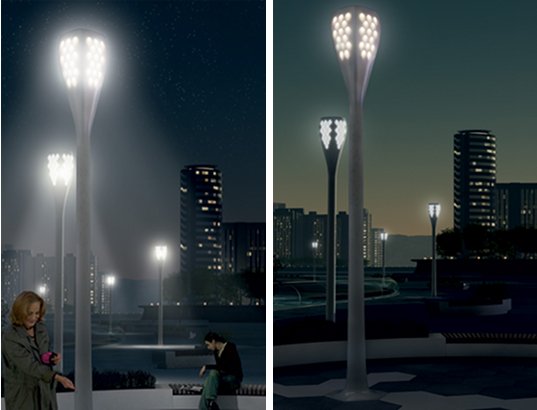 Intelligente di illuminazione a LED sicura e confortevole
