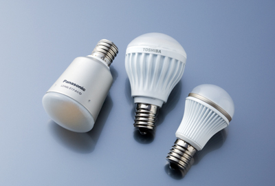 Giappone LED Velocità di penetrazione di illuminazione di circa il 2%