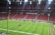 2015 All American stadio NFL Super Bowl attivata l'illuminazione a LED