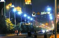 Sono installati prima serie di Taiwan di luci a LED di strada